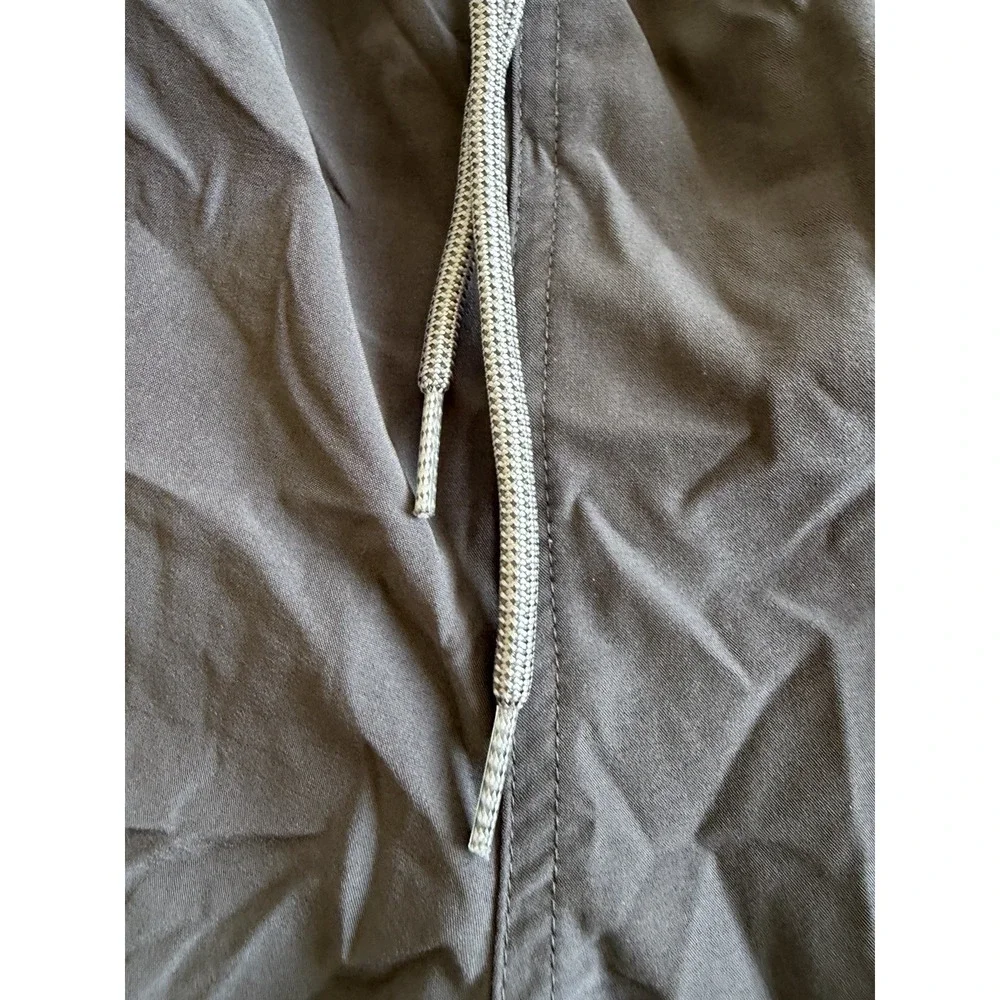Nike Swim Shorts Mesh Lined Gray‎ Volt Yellow Men's Large